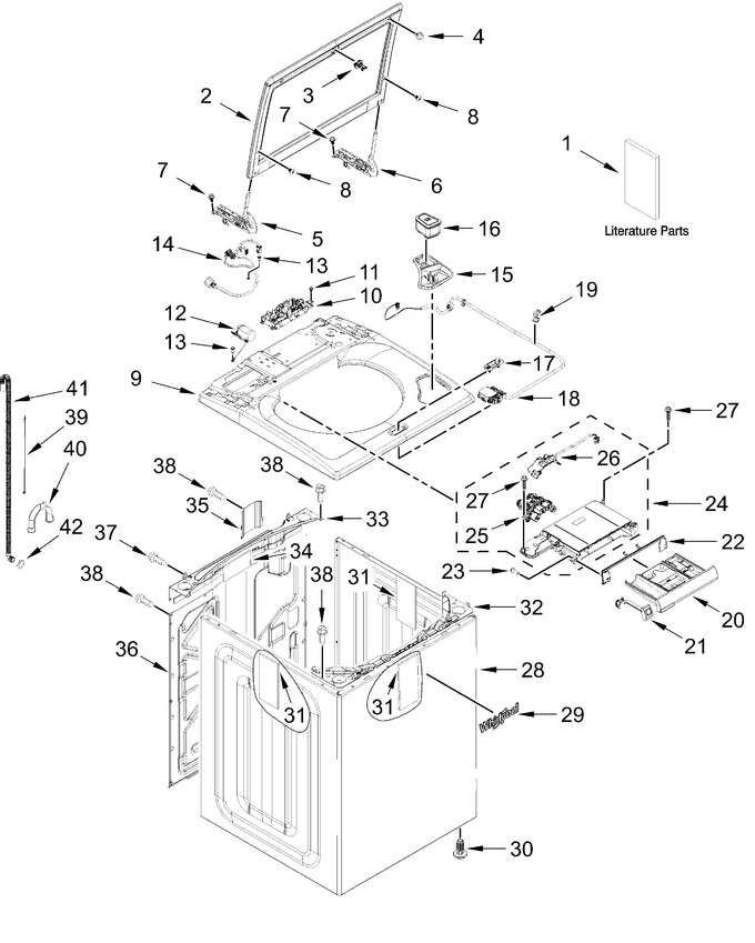Diagram for WTW5100HC5