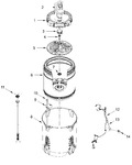 Diagram for Basket And Tub Parts