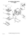 Diagram for 09 - 30`` Internal Oven Parts