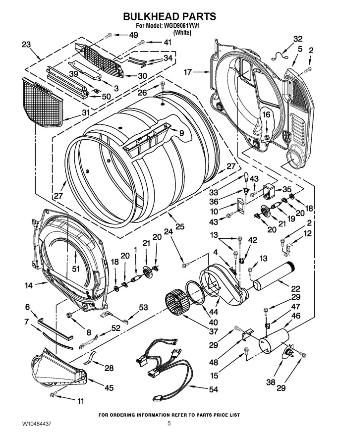 Diagram for WGD9051YW1