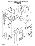 Diagram for 08 - Freezer Liner And Air Flow Parts