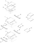 Diagram for Refrigerator Shelf Parts