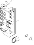 Diagram for Refrigerator Liner Parts