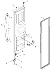 Diagram for Freezer Door Parts