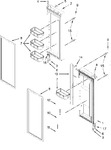 Diagram for Refrigerator Door Parts