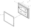 Diagram for Freezer Door Parts
