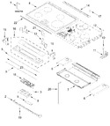 Diagram for Cooktop And Duct Parts