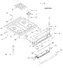 Diagram for Cooktop Parts