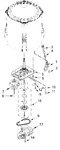 Diagram for Gearcase, Motor And Pump Parts