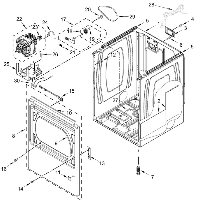 Diagram for WGD5100HC4