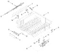Diagram for Upper Rack And Track Parts