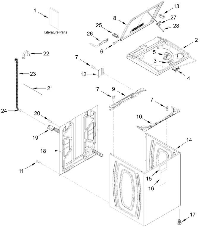 Diagram for WTW4100SW0