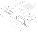 Diagram for Upper Drawer Parts