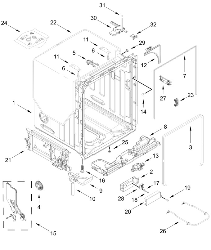 Diagram for WDTS8024SV0