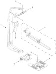 Diagram for Upper Wash And Rinse Parts