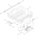Diagram for Upper Rack And Track Parts