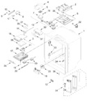 Diagram for Refrigerator Liner Parts