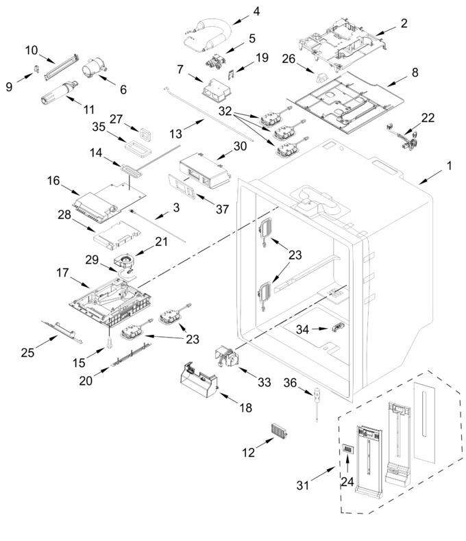 Diagram for WRF757SDHV07
