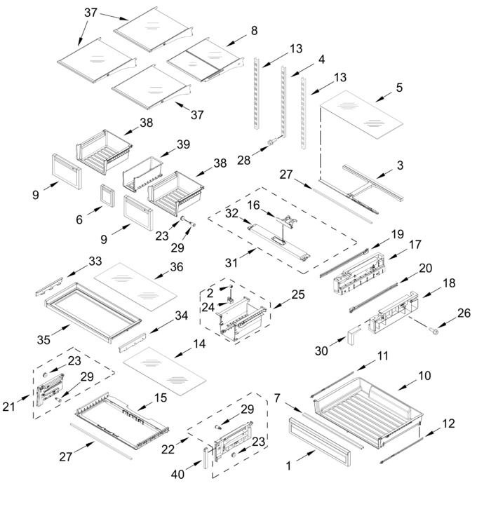 Diagram for WRF757SDHV07