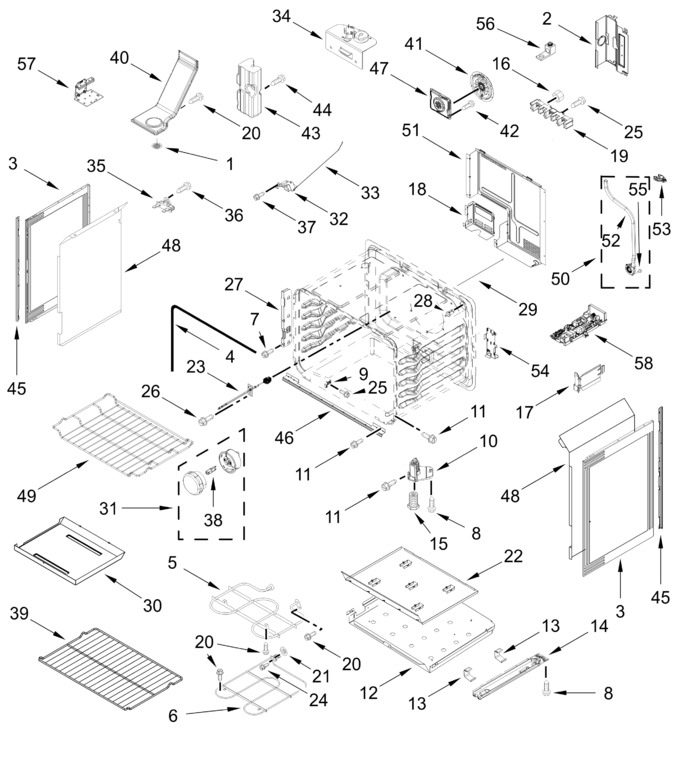 Diagram for WFES7530RZ0,WFES7530RV0