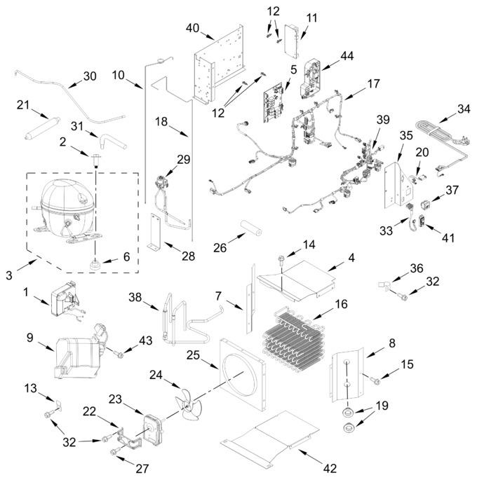 Diagram for JF42NXFXDE25