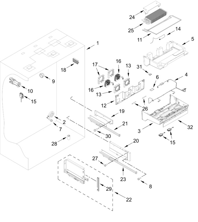Diagram for JB36NXFXRE21