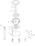 Diagram for Basket And Tub Parts