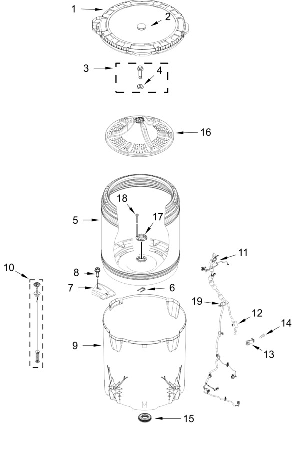 Diagram for MTW4200SW0