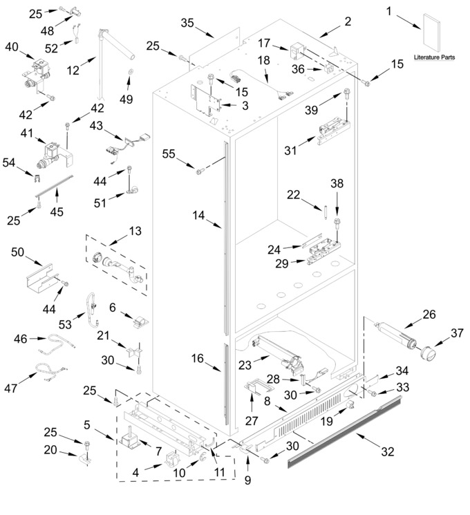 Diagram for JF36NXFXDE21