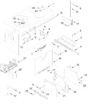 Diagram for Freezer Liner And Icemaker Parts