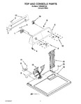 Diagram for 02 - Top And Console Parts