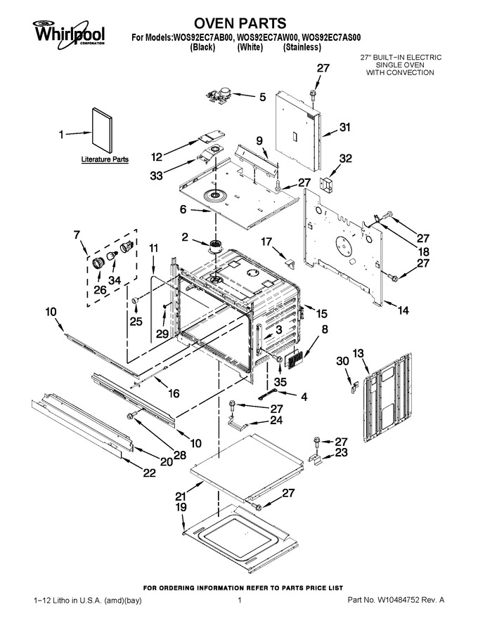 Diagram for WOS92EC7AW00