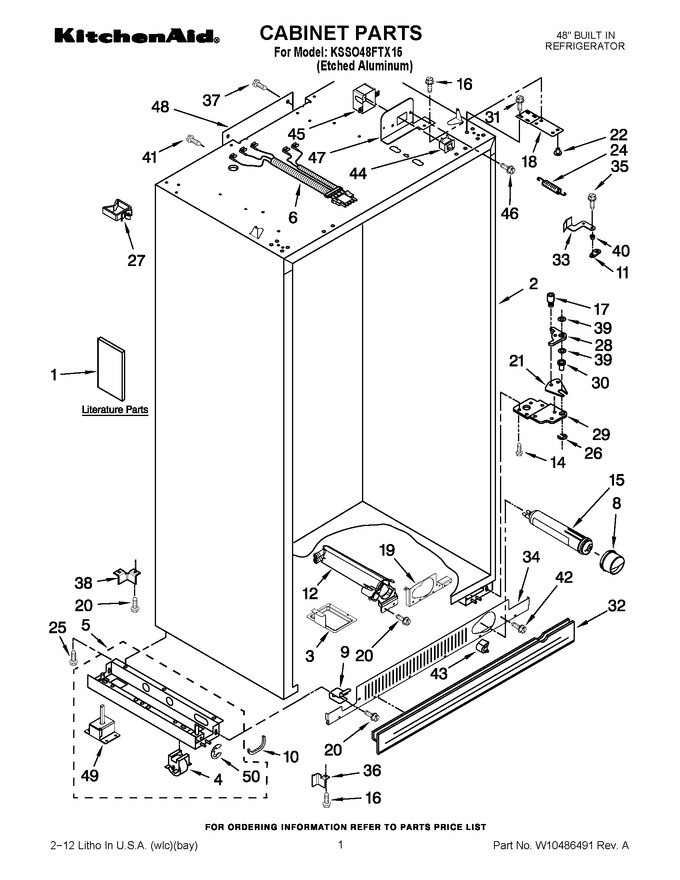 Diagram for KSSO48FTX15