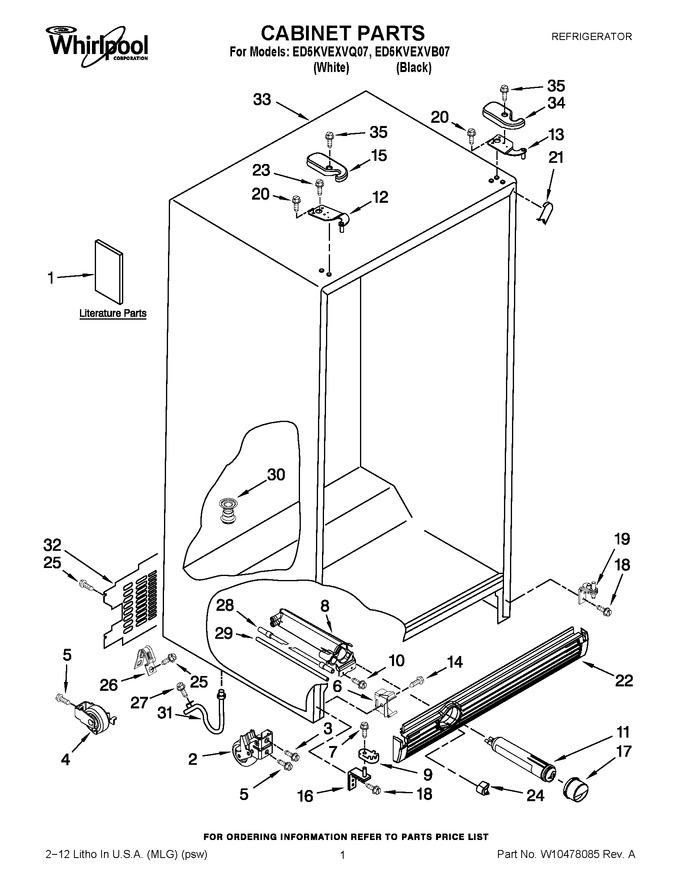 Diagram for ED5KVEXVB07