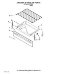 Diagram for 04 - Drawer & Broiler Parts