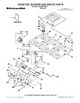 Diagram for 01 - Cooktop, Burner And Grate Parts
