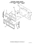 Diagram for 02 - Control Panel Parts