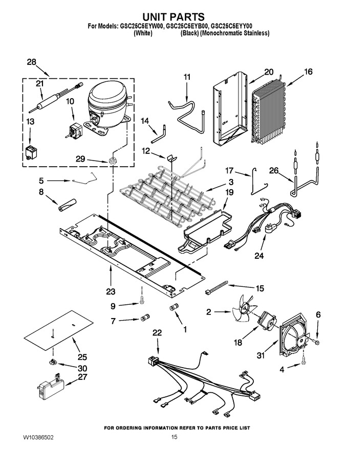 Diagram for GSC25C5EYB00