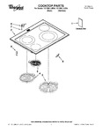Diagram for 01 - Cooktop Parts