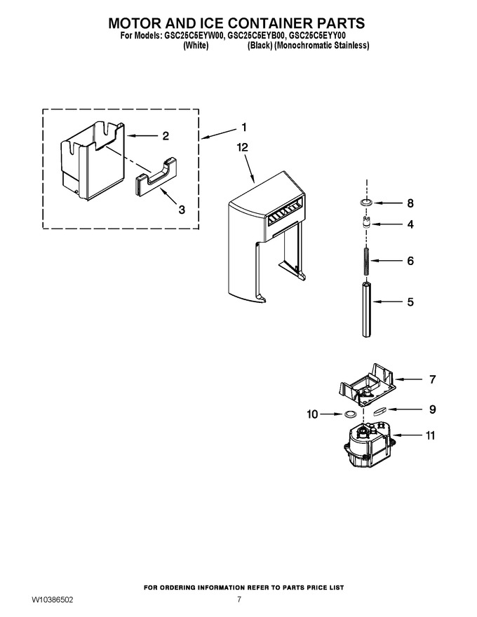 Diagram for GSC25C5EYY00