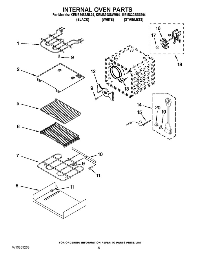 Diagram for KEMS308SWH04