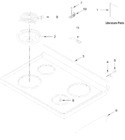 Diagram for Cooktop Parts