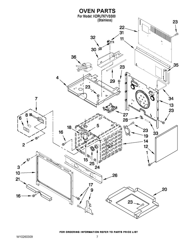 Diagram for KDRU767VSS00