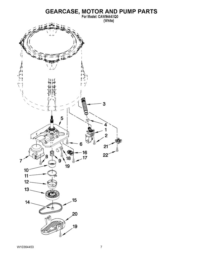 Diagram for CAW9444XQ0