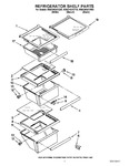 Diagram for 03 - Refrigerator Shelf Parts