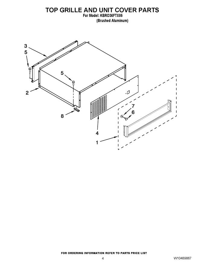 Diagram for KBRO36FTX05