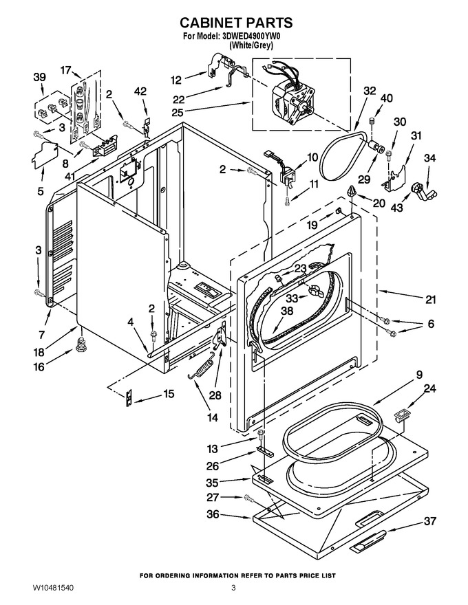 Diagram for 3DWED4900YW0