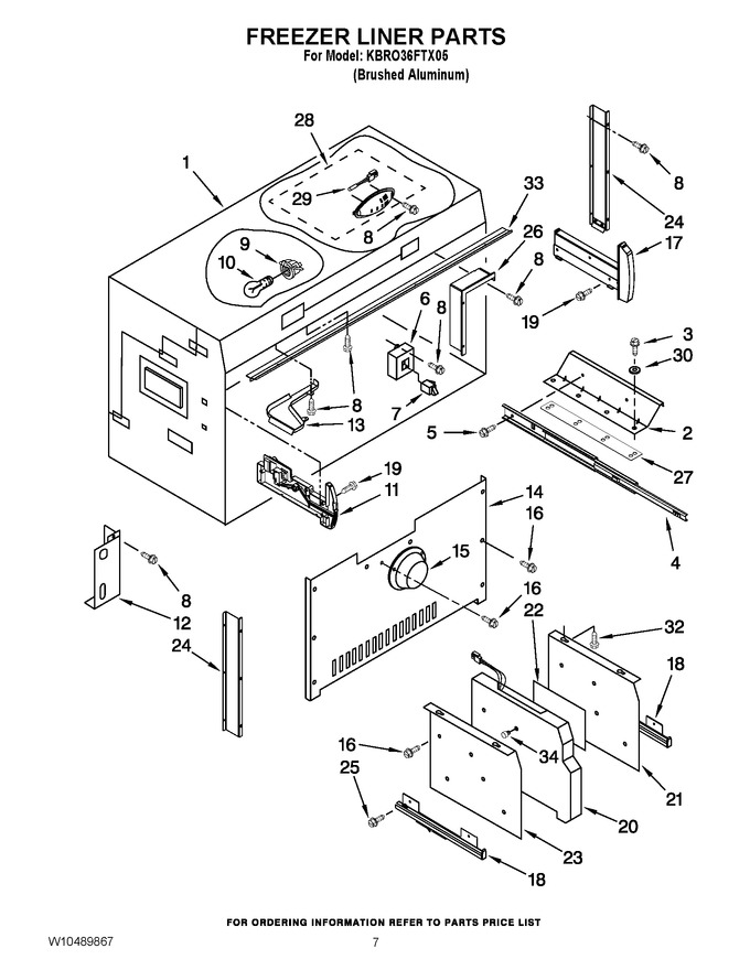 Diagram for KBRO36FTX05