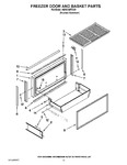Diagram for 08 - Freezer Door And Basket Parts