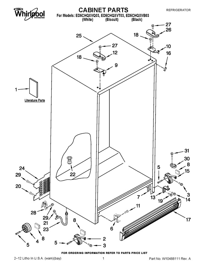Diagram for ED5CHQXVT03